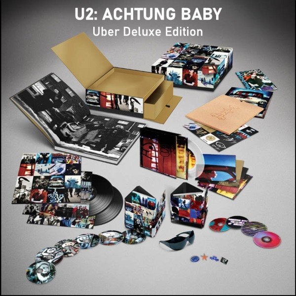 U2 Achtung Baby Über Deluxe limited edition, Cd's en Dvd's, Ophalen, Nieuw in verpakking