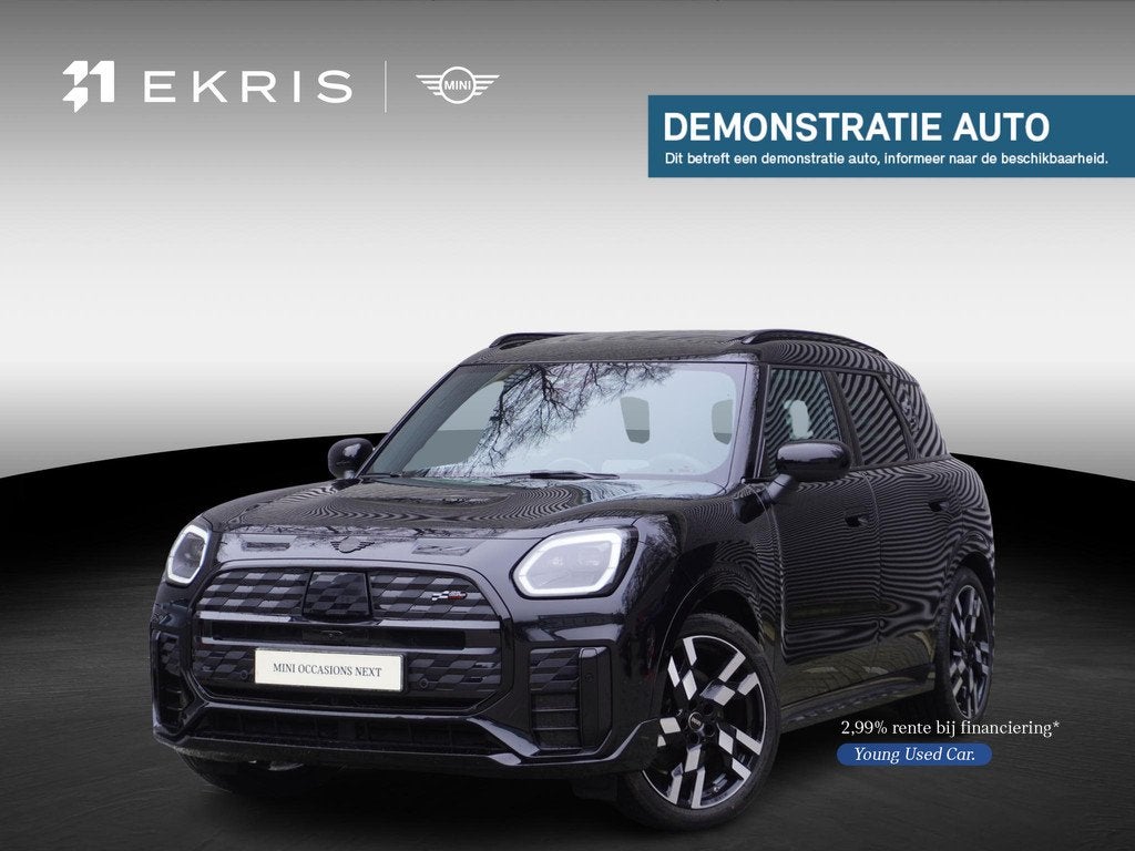 MINI Countryman SE John Cooper Works Uitvoering | Pakket XL, Auto's, Mini, Automaat, 467 km, Zwart, Countryman