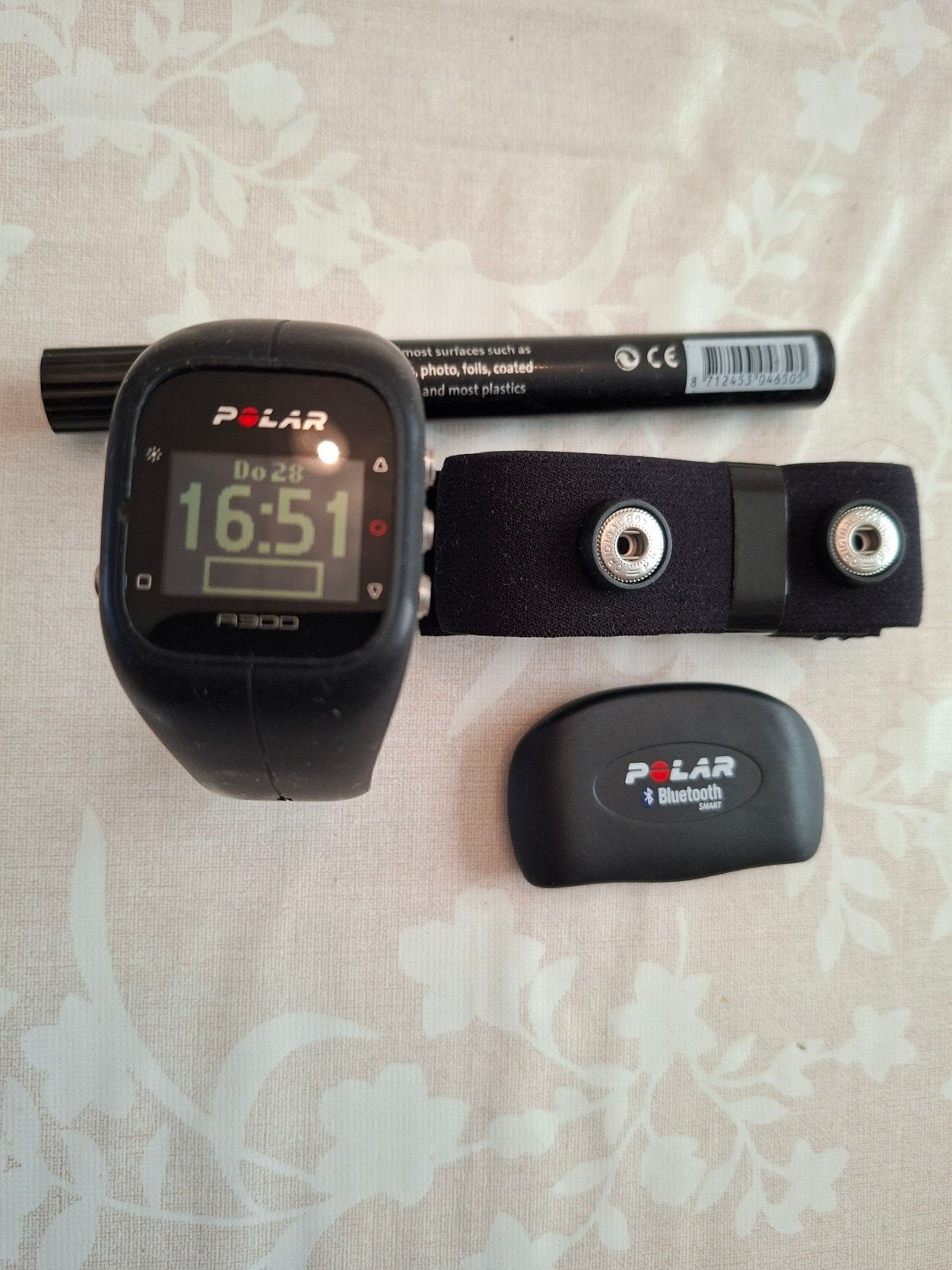 Polar H7 Bluetooth Hartslagmeter met A300 complete set, Ophalen of Verzenden