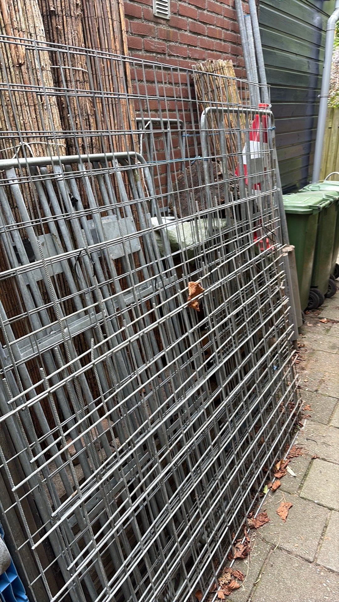 Te koop complete erfafscheiding., Tuin en Terras, Schuttingen, Ophalen of Verzenden, Gebruikt