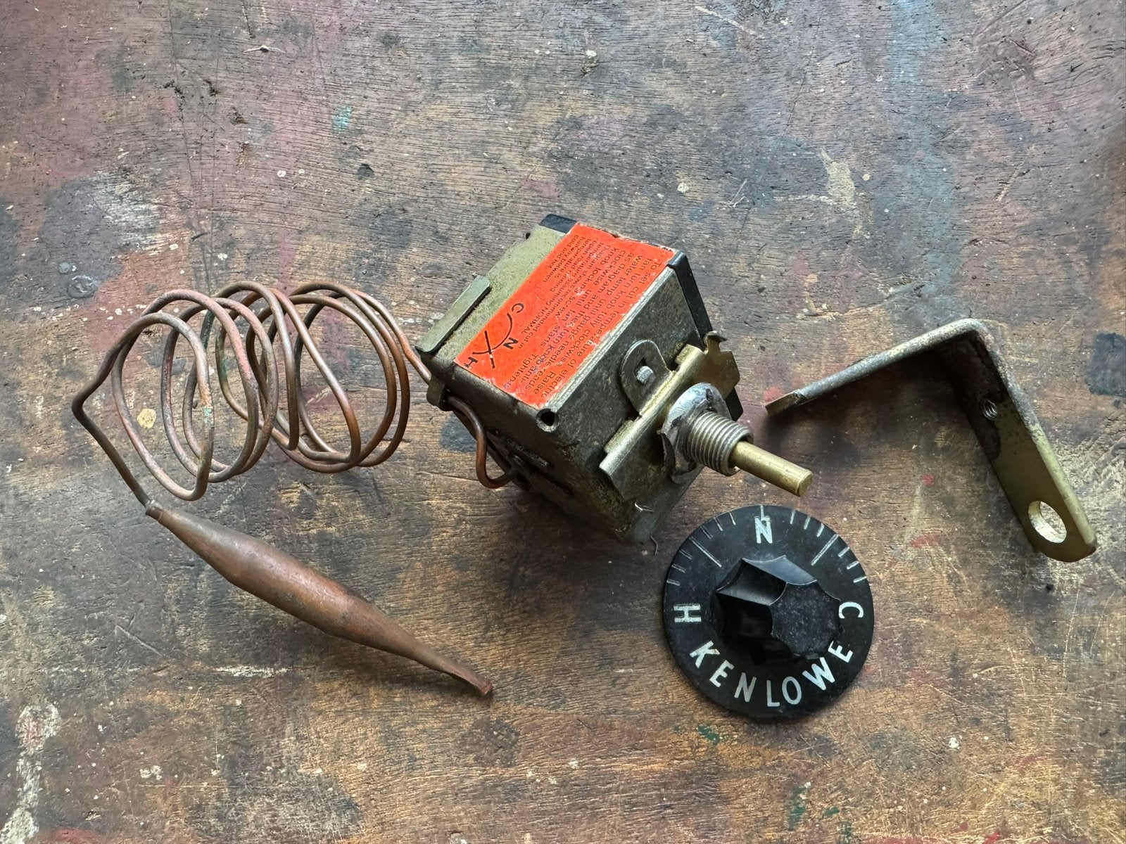 Kenlowe KLM1416 ventilator schakelaar thermostaat regelaar, Auto-onderdelen, Ophalen of Verzenden, Gebruikt, Mini