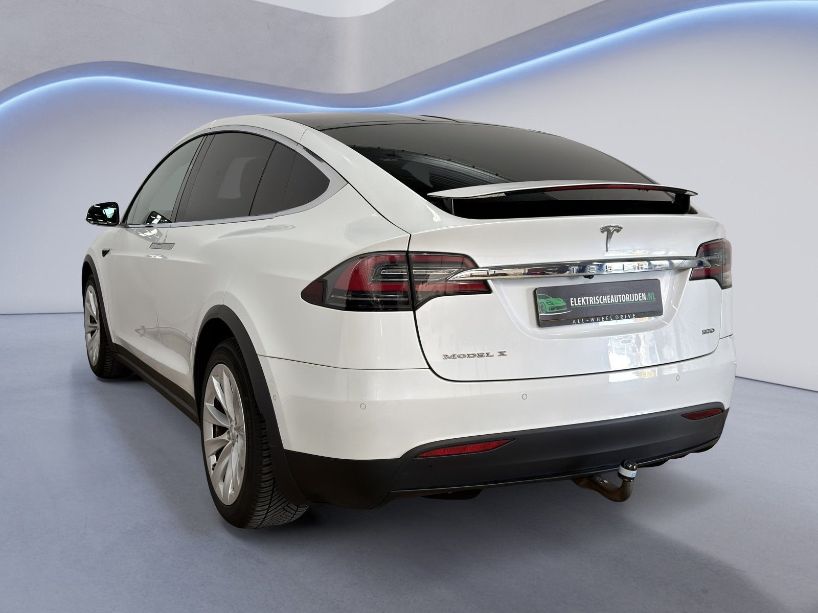 Tesla Model X 90D Base|FREE SUPERCHARGE|SC01|TREKHAAK|LEDER|, Auto's, Automaat, Model X, Gebruikt, 124 €/maand