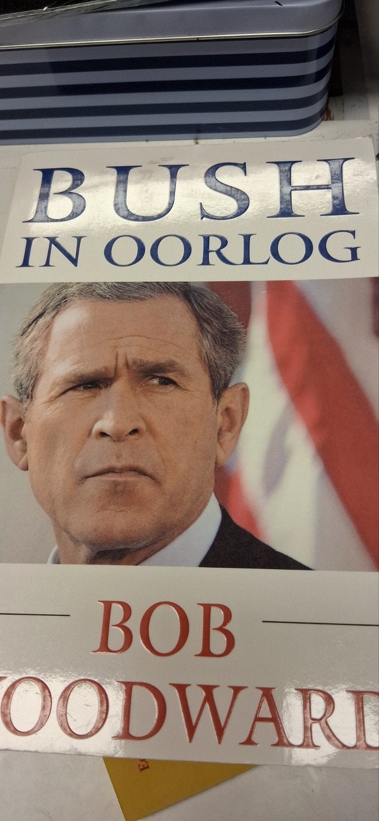 Bush in Oorlog - Bob Woodward (Boek), Gelezen, Ophalen of Verzenden, Algemeen, 1945 tot heden