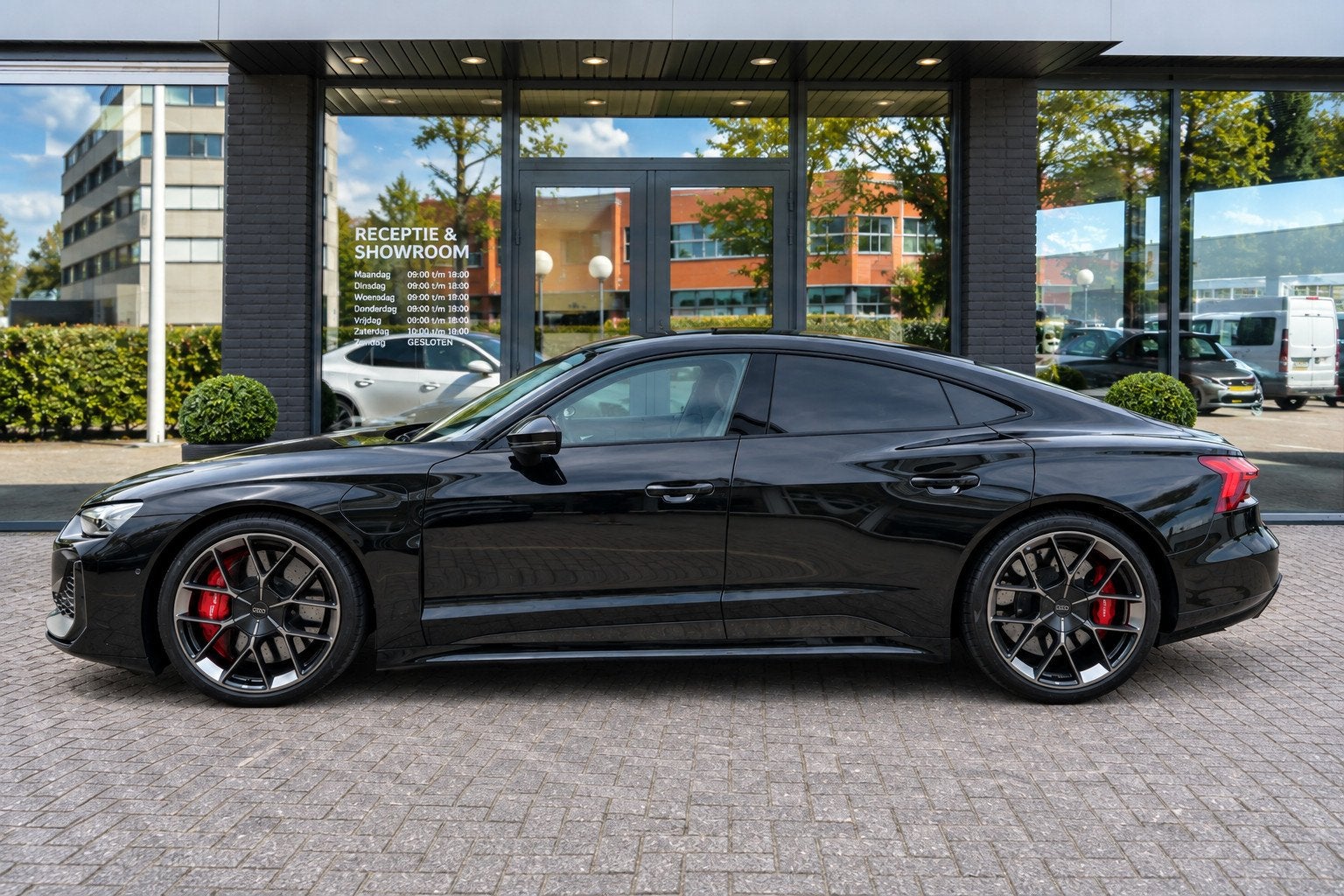 Audi e-tron GT RS e-tron GT Performance, Auto's, Automaat, Gebruikt, Zwart, 4 stoelen