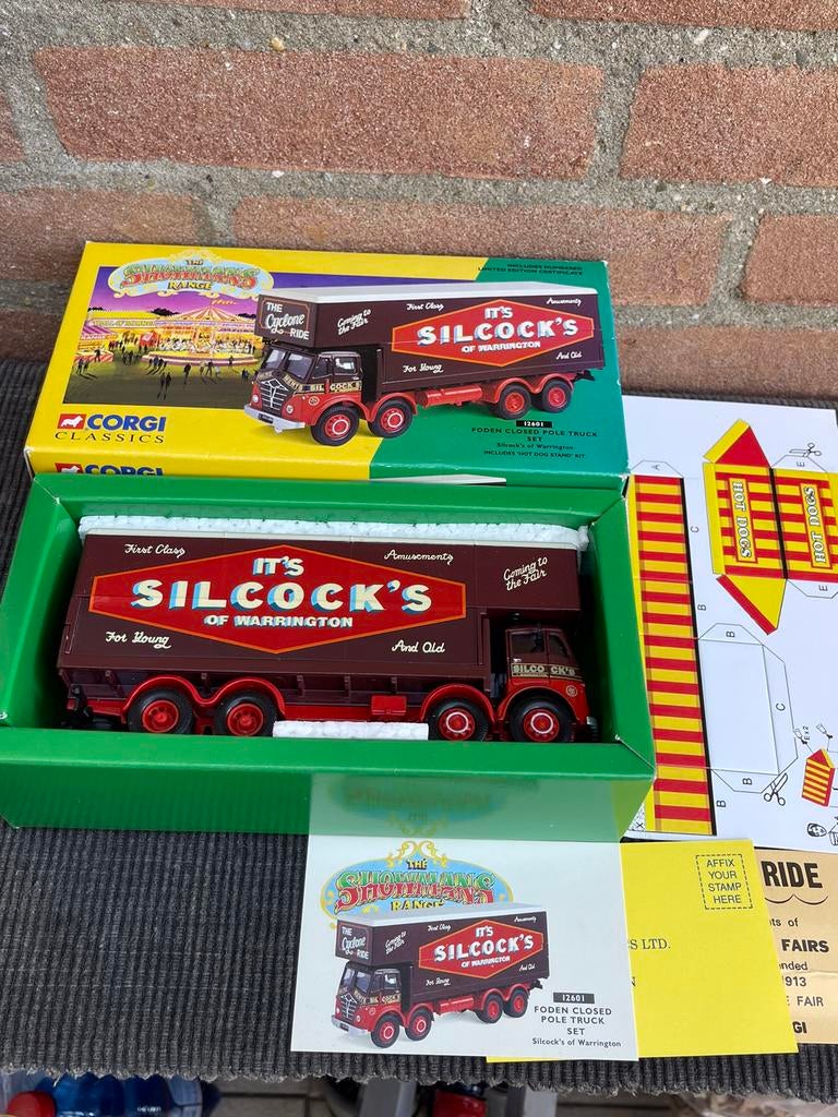 1:50 Corgi 12601 Foden “Cilcock’s” ……… 20,-, Ophalen of Verzenden, Nieuw, Bus of Vrachtwagen, Corgi