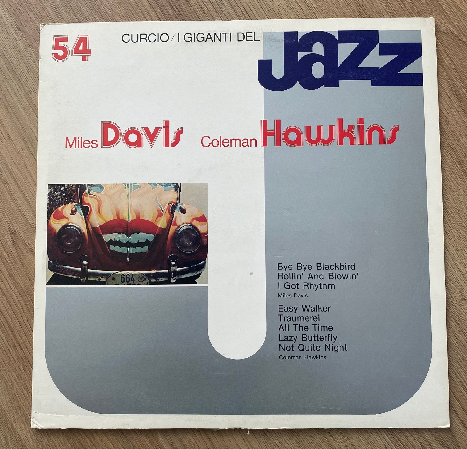 lp: Miles Davis / Coleman Hawkins - I Giganti Del Jazz 54, Ophalen of Verzenden, Gebruikt, Jazz, LP