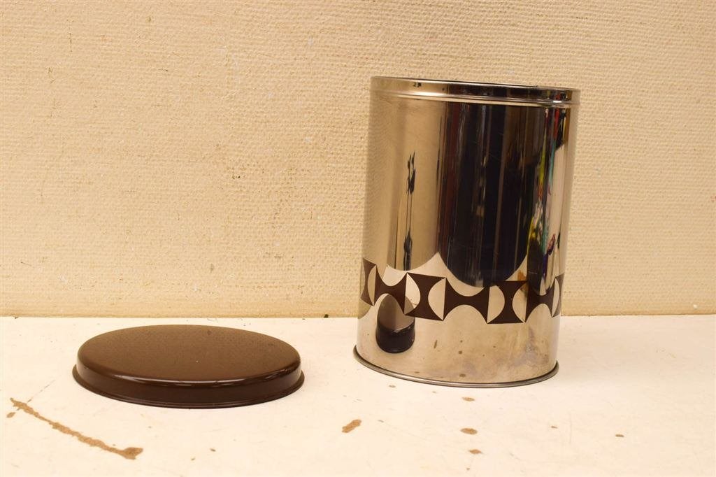 Metalen bewaarblik 49682, Ophalen of Verzenden, Gebruikt