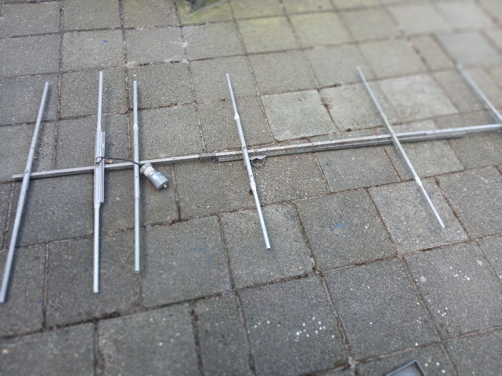 2 METER BEAM MET 6 ELEMENTEN, Telecommunicatie, Ophalen, Gebruikt, Antenne