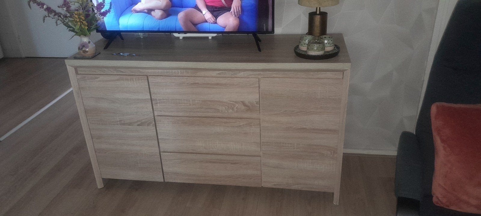 Salontafel en commode, zo goed als nieuw, Ophalen, Zo goed als nieuw, Modern, Overige houtsoorten
