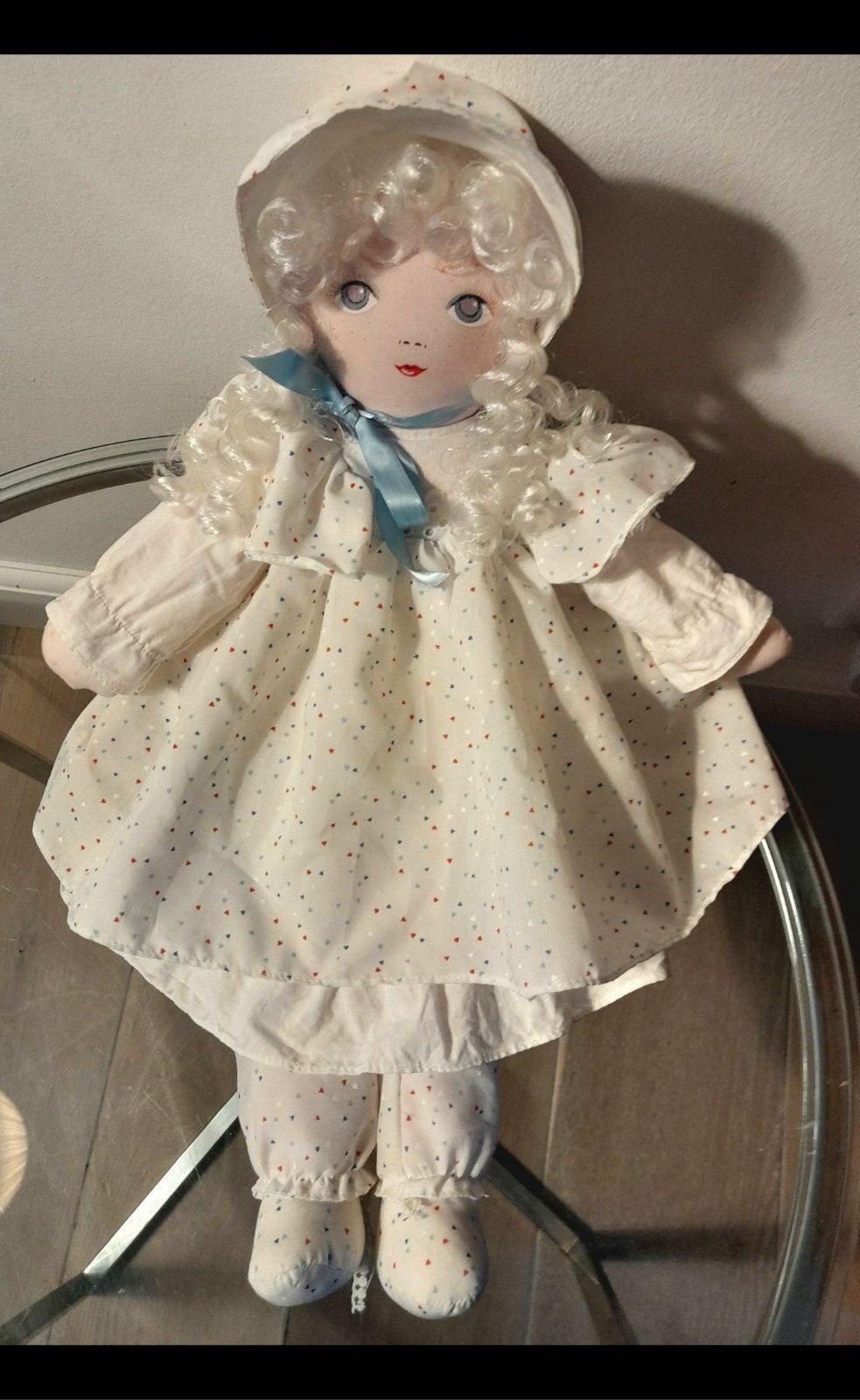 Leuke knuffel stoffen pop, Holly Hobbiestijl, Verzenden, Zo goed als nieuw, Overige typen