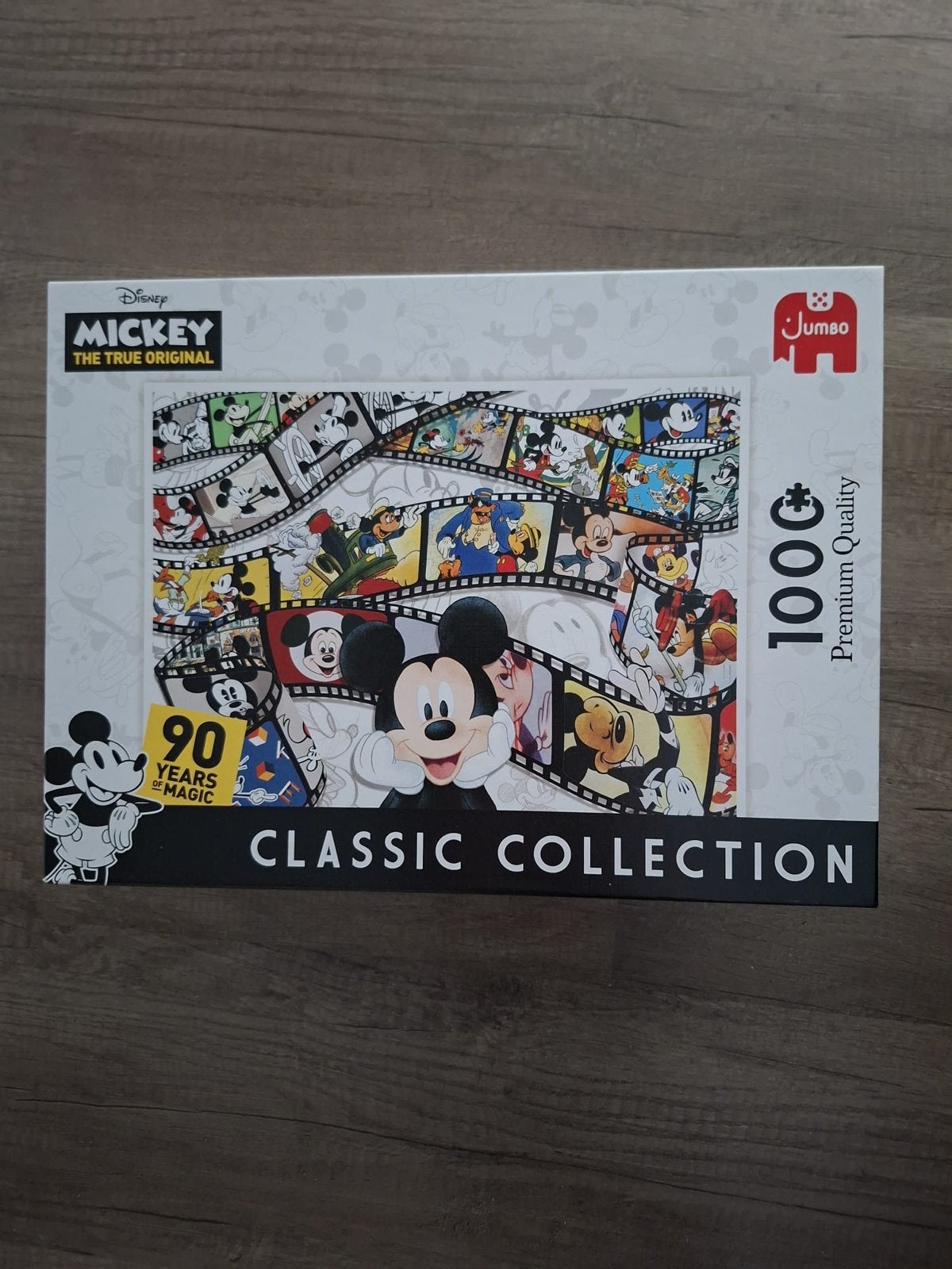 Jumbo Disney Mickey Classic Collection puzzel 1000 stukjes, Ophalen of Verzenden, Meer dan 50 stukjes, Zo goed als nieuw, 6 jaar of ouder