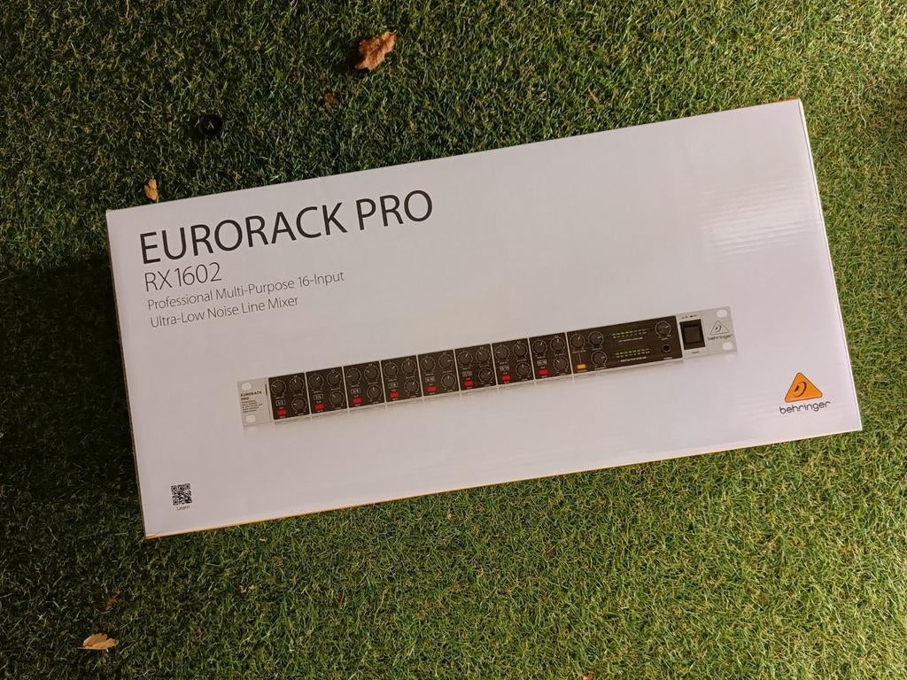Behringer Eurorack Pro RX1602 Line Mixer, Muziek en Instrumenten, Mengpanelen, Ophalen of Verzenden, Zo goed als nieuw, 10 tot 20 kanalen