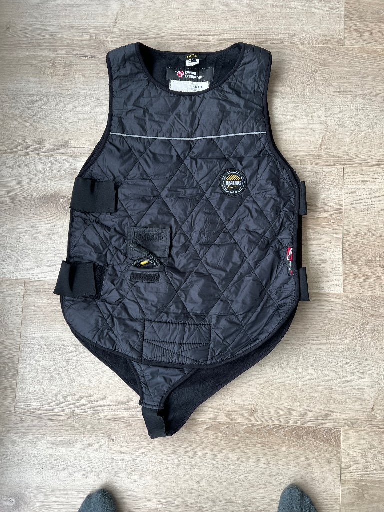Santi Heating vest + accu, Ophalen of Verzenden, Zo goed als nieuw, Duikpak