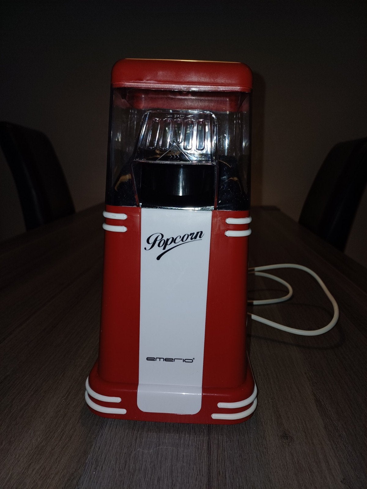 Emerio Popcornmachine - Retro Stijl voor Thuisbioscoop, Ophalen of Verzenden