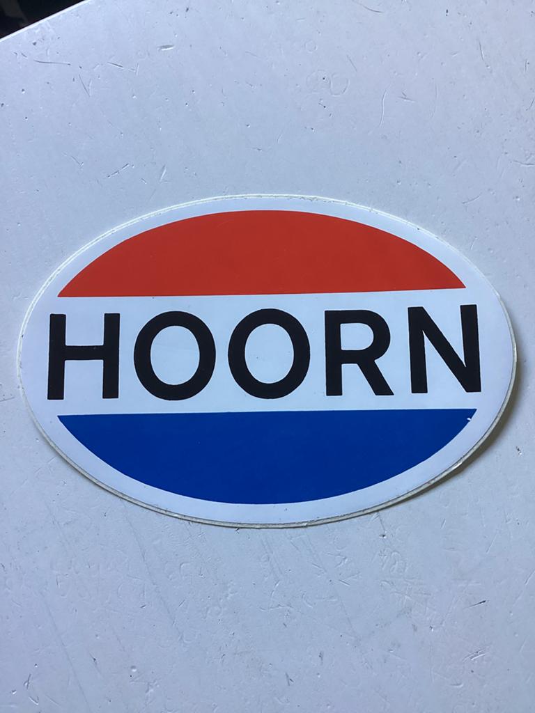 Sticker Hoorn, Verzenden, Zo goed als nieuw