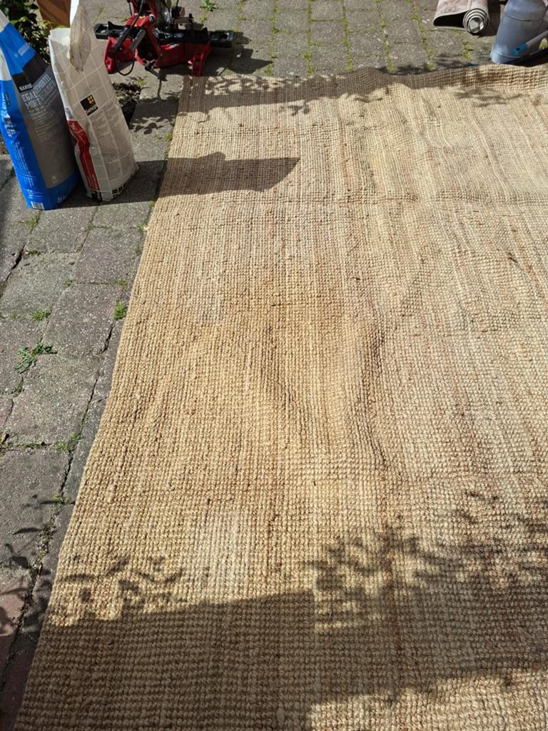 IKEA LOHALS Jute Vloerkleed - Zo goed als nieuw, Ophalen, Bruin, Zo goed als nieuw, 200 cm of meer