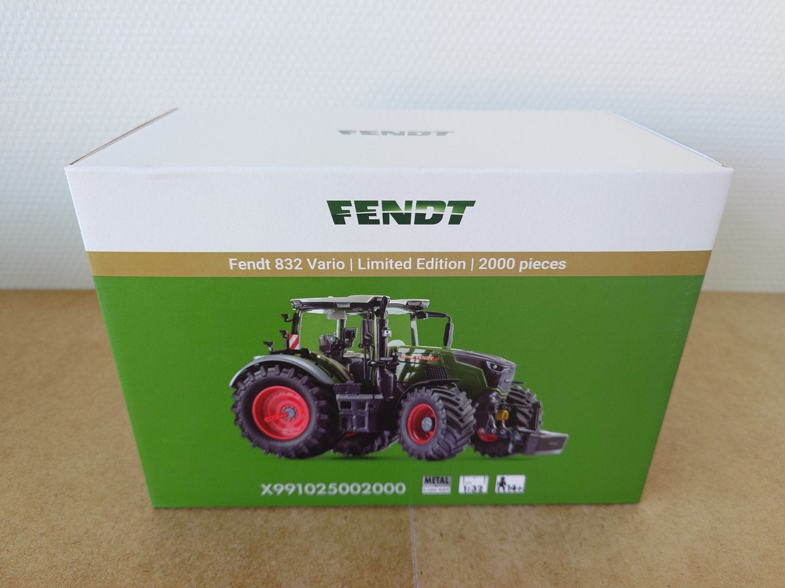 Fendt 832 Wiking Limited Edition Agritechnica 1:32, Hobby en Vrije tijd, Modelauto's | 1:32, Ophalen of Verzenden, Nieuw, Tractor of Landbouw