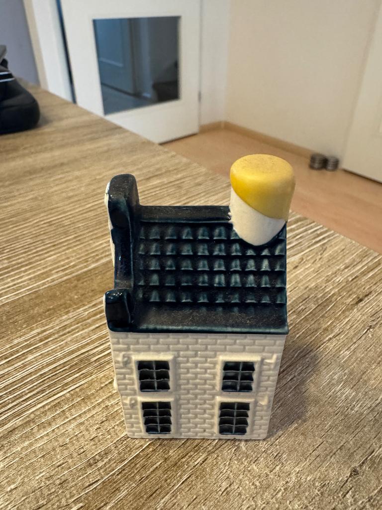 Origineel KLM Delfts blauw huisje nummer 19 #2, Verzamelen, Ophalen of Verzenden, Zo goed als nieuw, 1 t/m 20