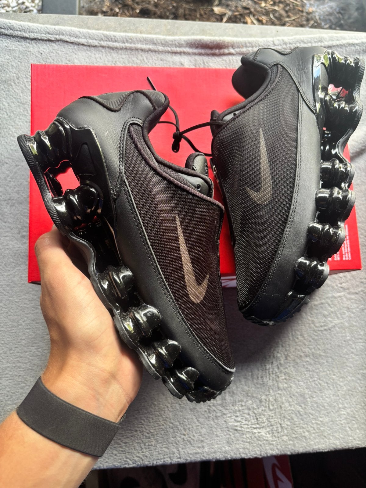 Nike shox tl cave stone black - maat 39 - nieuw, J, Zwart, Nieuw, Ophalen of Verzenden