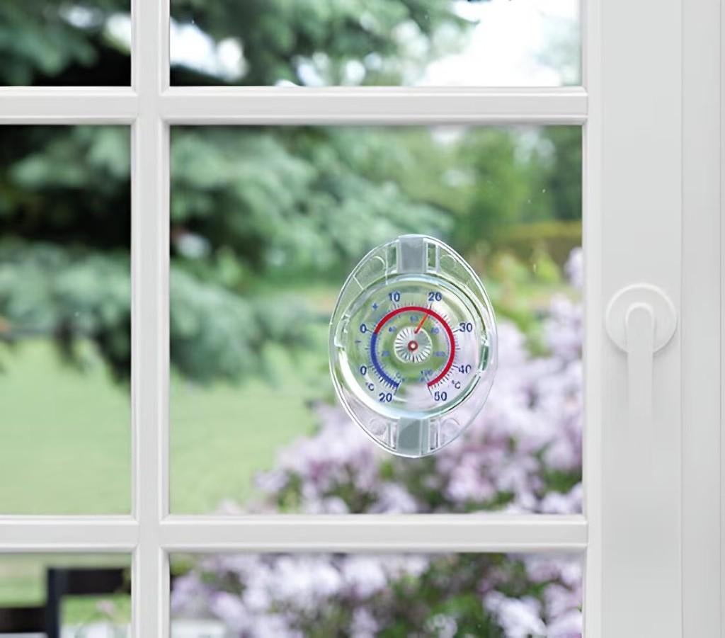 Raam thermometer, om buiten temperatuur te meten, Ophalen of Verzenden, Nieuw, Buitenthermometer