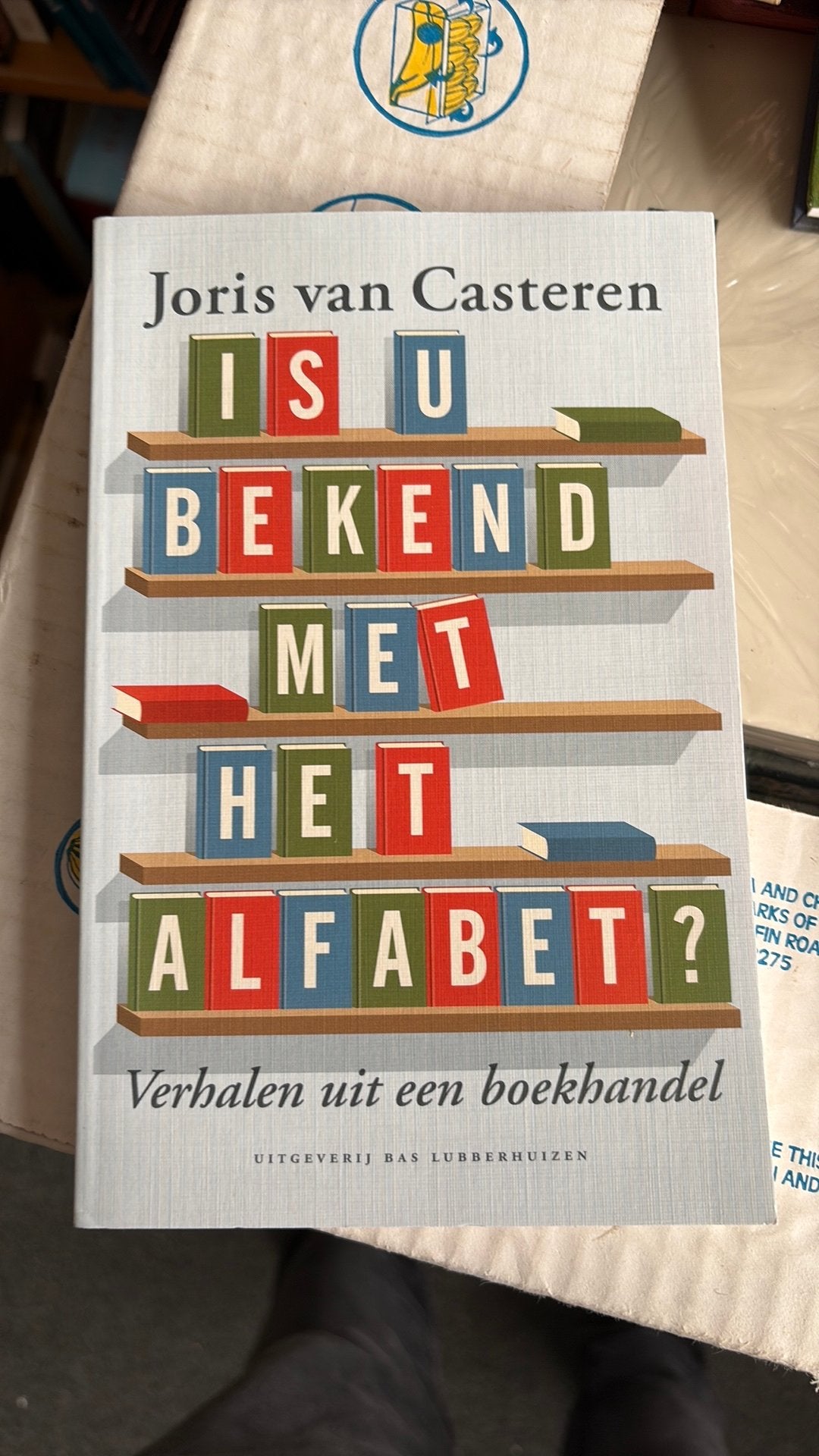 Joris van Casteren - Is u bekend met het alfabet, Ophalen of Verzenden, Zo goed als nieuw, Joris van Casteren