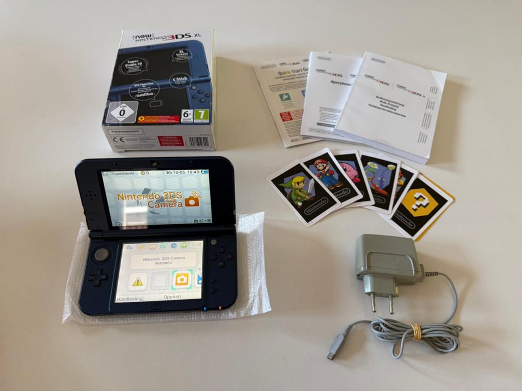 New Nintendo 3DS XL top IPS - compleet!, Spelcomputers en Games, Spelcomputers | Nintendo 2DS en 3DS, Ophalen of Verzenden, Gebruikt