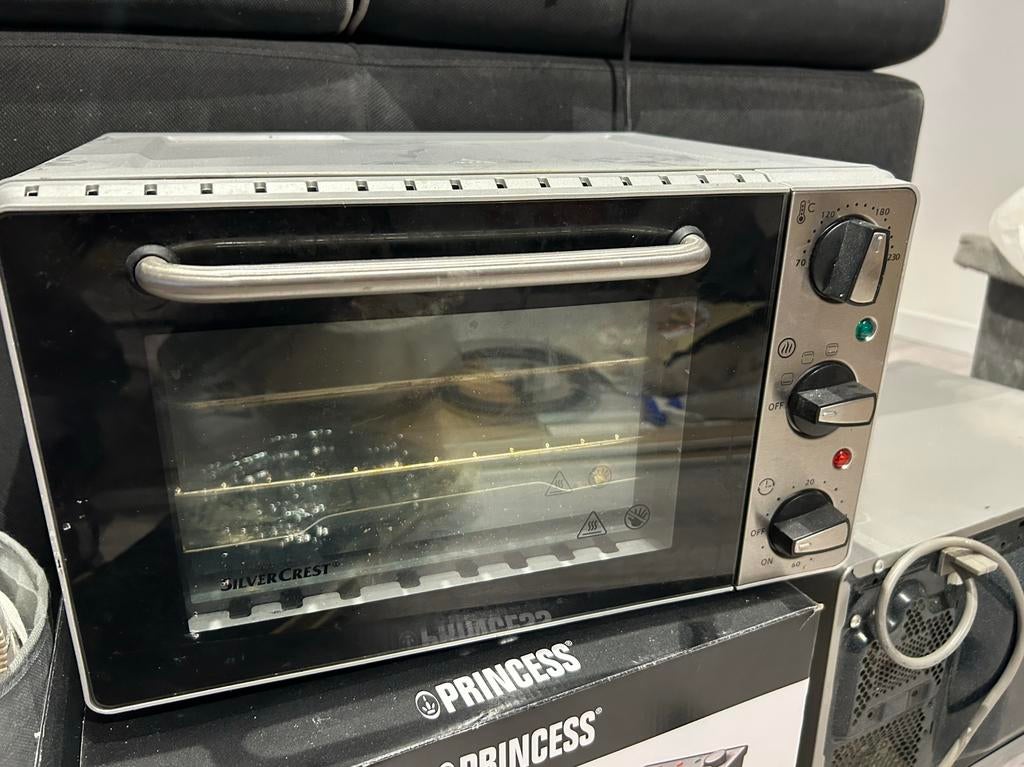 SilverCrest elektrische oven – Goede staat”, Ophalen of Verzenden, Zo goed als nieuw, Minder dan 45 cm
