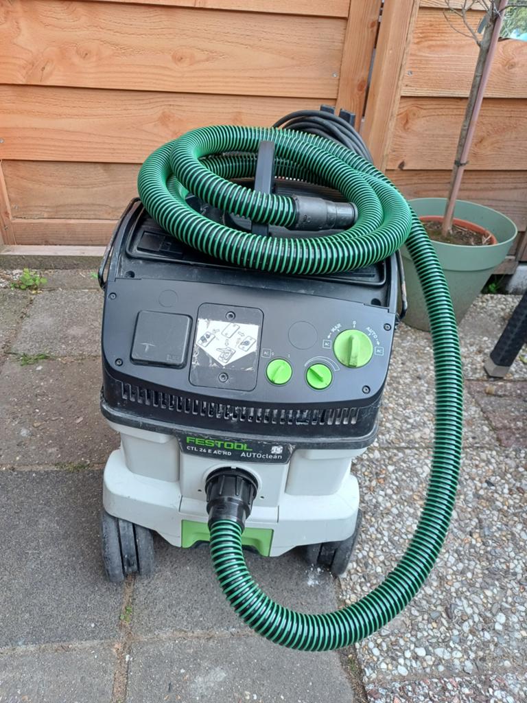 Festool CTL 26 E-AC HD Industriële Stofzuiger, Stofzak, Gebruikt, Ophalen of Verzenden, Industriële stofzuiger