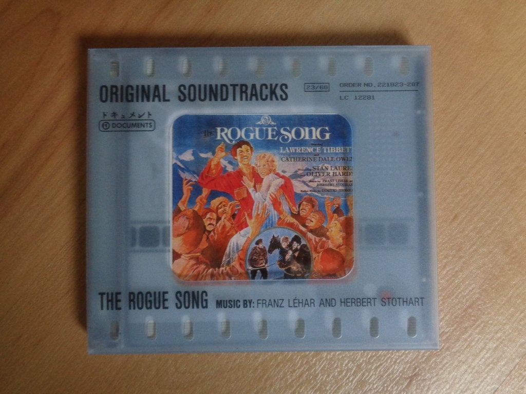 Stan Laurel Oliver Hardy Film The Rogue Song Soundtrack CD, Cd's en Dvd's, Soundtrack, Ophalen, Nieuw in verpakking, Album
