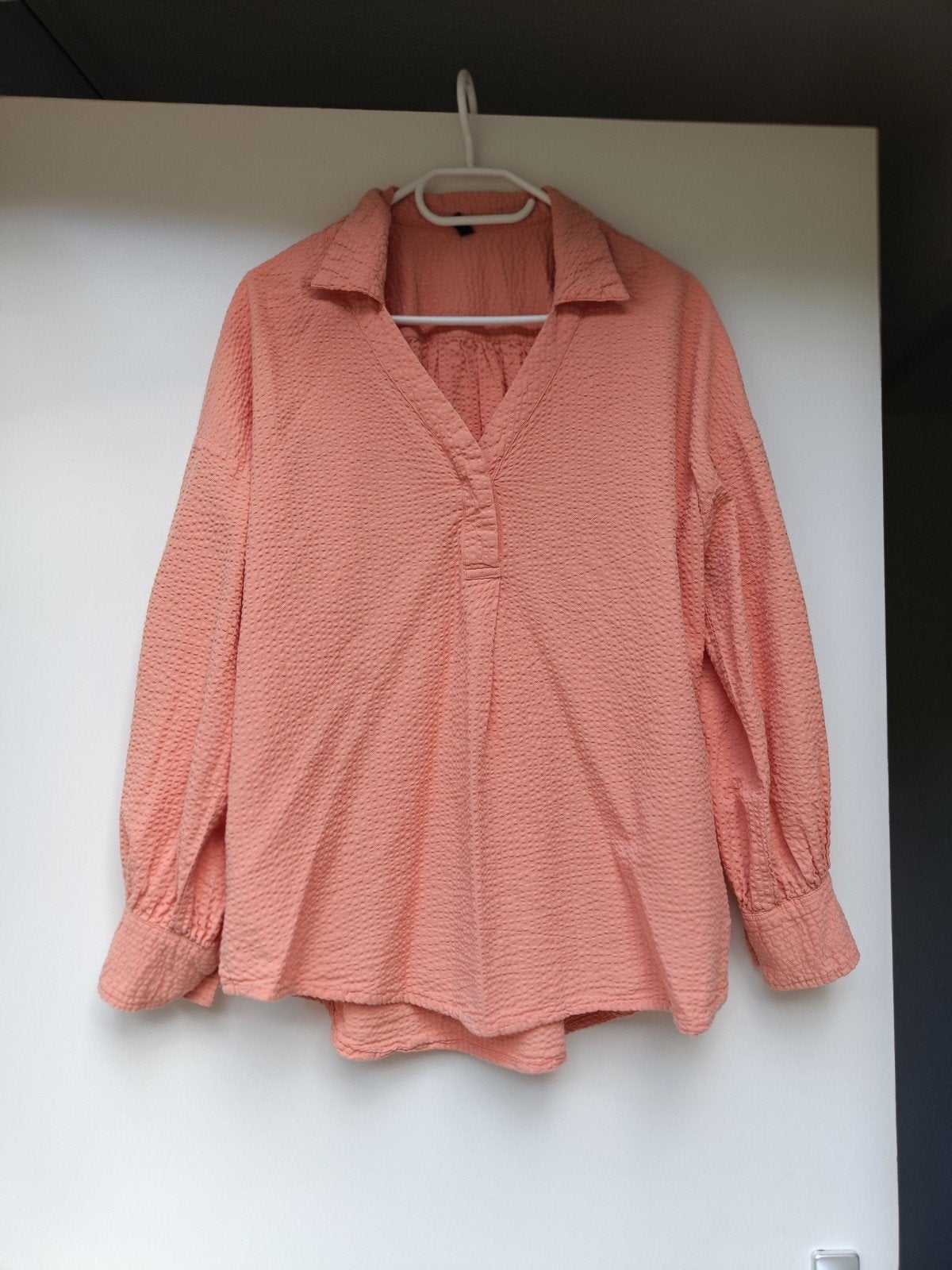 Hema Roze/ Oranje blouse maat M, Maat 38/40 (M), Oranje, Ophalen of Verzenden, Zo goed als nieuw