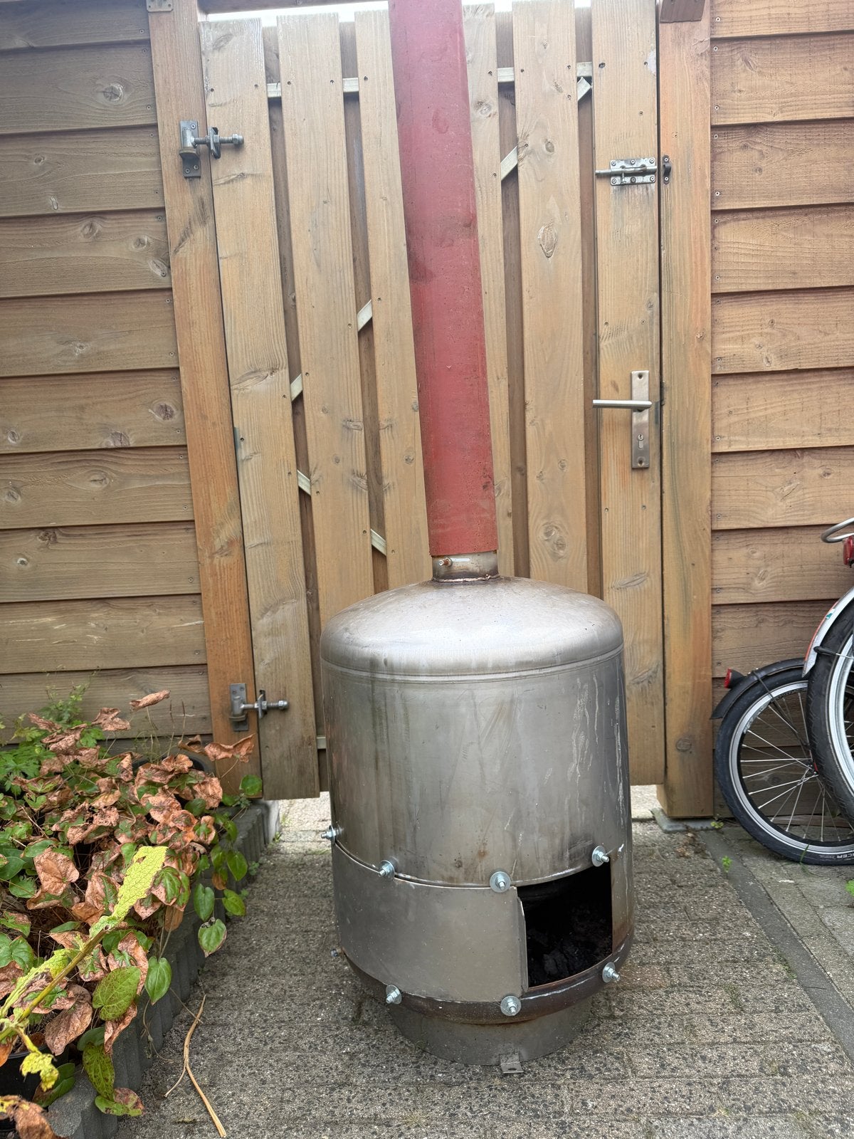Grote hot tub kachel, Ophalen, Gebruikt
