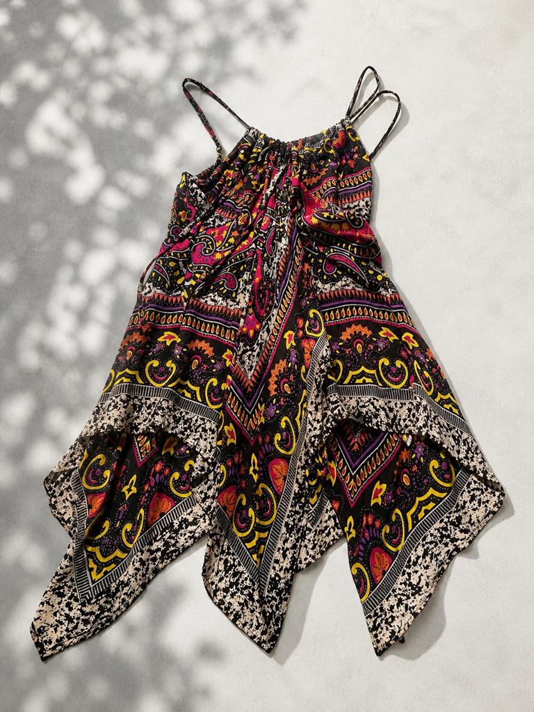 Zomerse top in punten, Kleding | Dames, Jumpsuits, Ophalen of Verzenden, Zo goed als nieuw, Maat 38/40 (M)