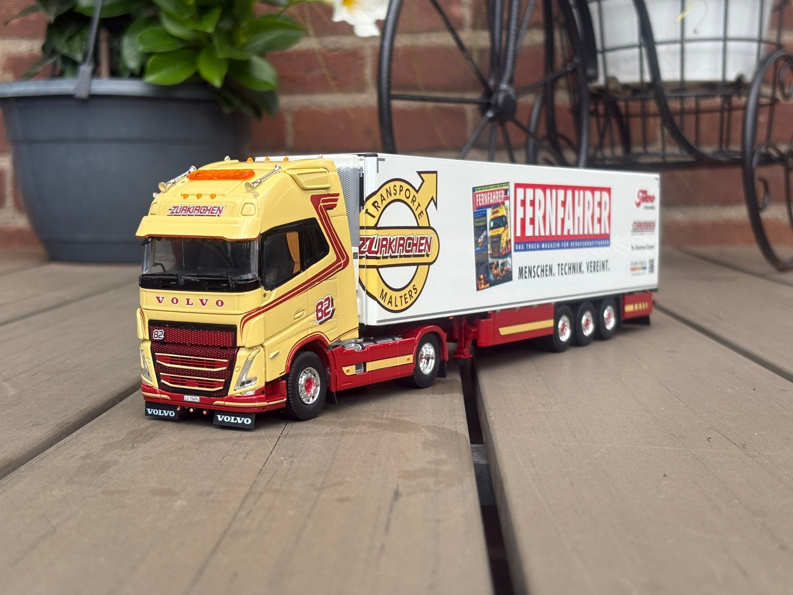 Zurkirchen Fernfahrer, Ophalen of Verzenden, Zo goed als nieuw, Bus of Vrachtwagen, Tekno