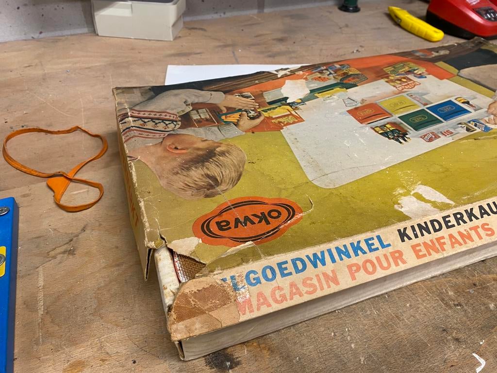 Supermarkt winkeltje hallmarkt vintech, Kinderen en Baby's, Ophalen of Verzenden, Meer dan 50 stukjes, Zo goed als nieuw