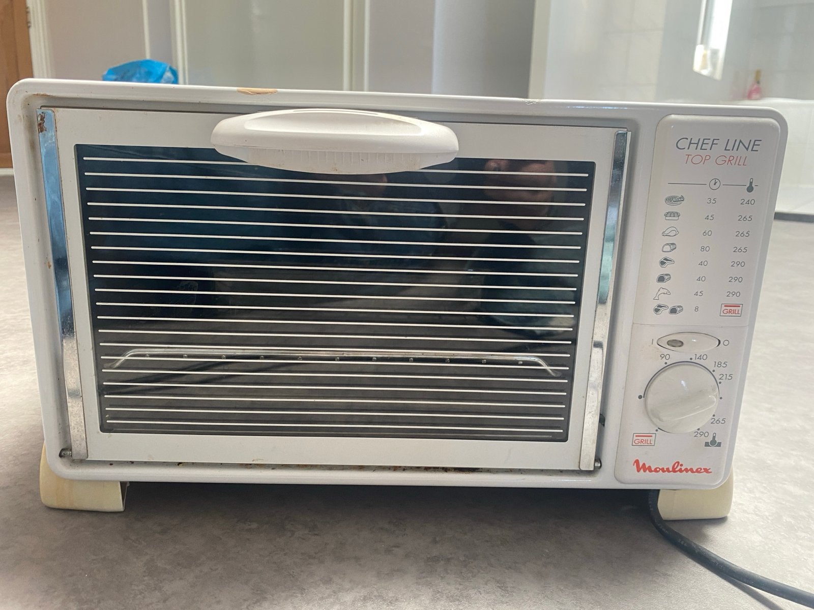 Moulinex Chef Line Top Grill Oven - Compacte en Krachtige, Ophalen of Verzenden, Oven met grill, Vrijstaand, Gebruikt