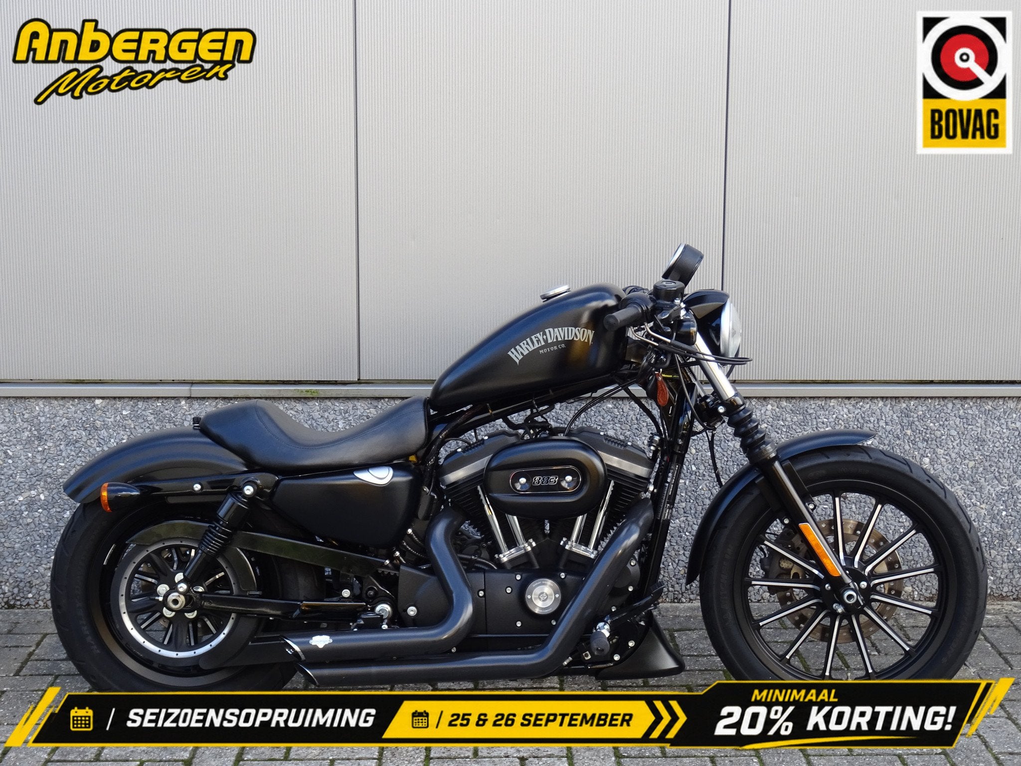 Harley-Davidson IRON 883 (bj 2015), Motoren, Chopper, 883 cc, Gebruikt, Bedrijf