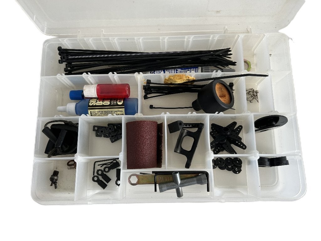 Restant Tamiya nitro onderdelen 1/10 rc auto, Hobby en Vrije tijd, Verzenden, Gebruikt, Nitro, Onderdeel