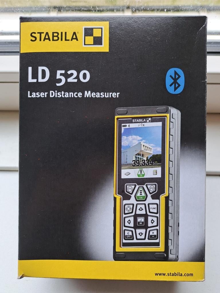 Stabila LD 520 Afstandsmeter, Ophalen of Verzenden, Nieuw, Multimeter