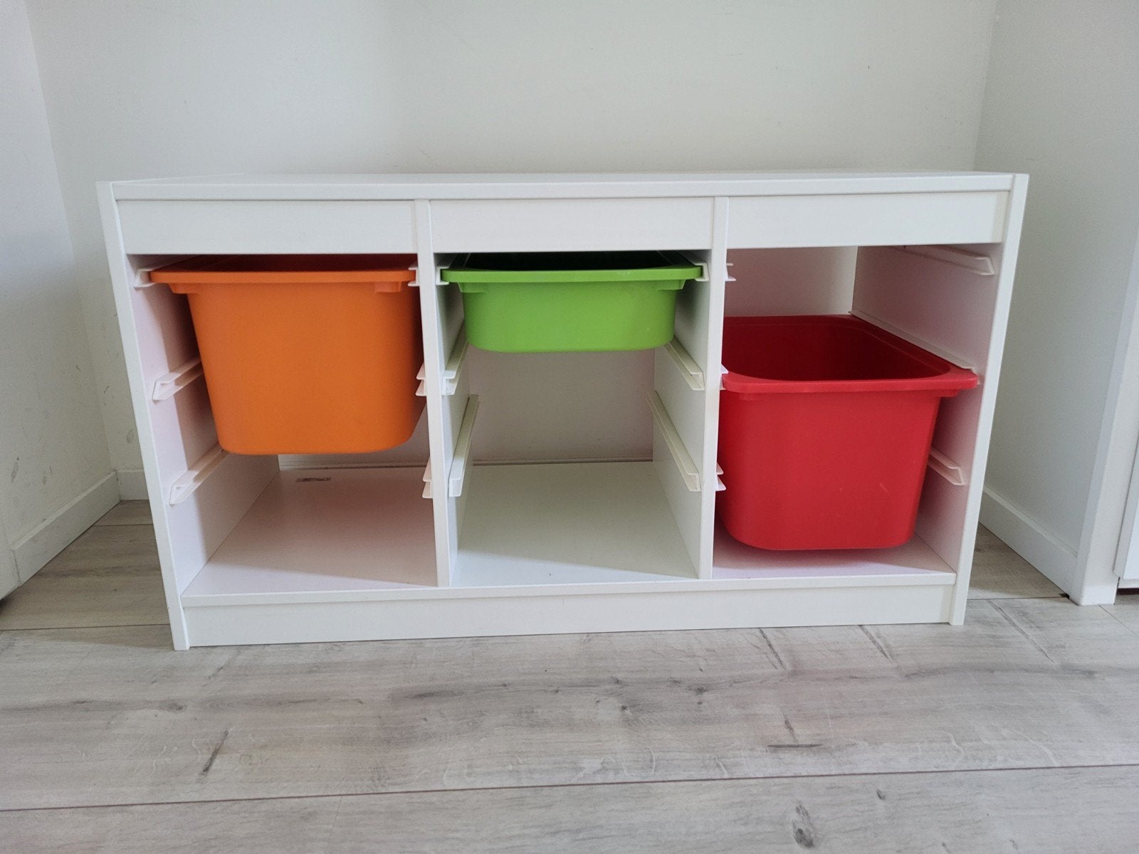 ikea trofast met 3 bakken, Ophalen