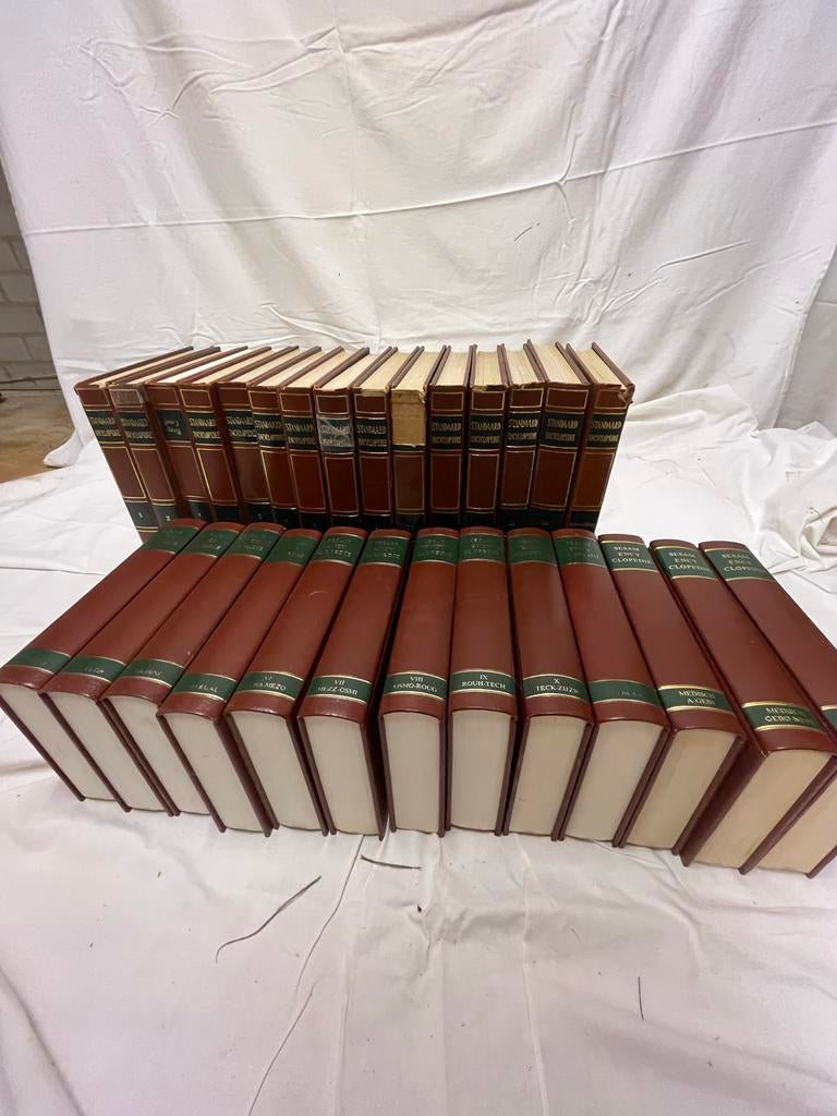 Standaard Encyclopedie (2x serie) Vintage, Boeken, Encyclopedieën, Gelezen, Complete serie, Algemeen, Ophalen