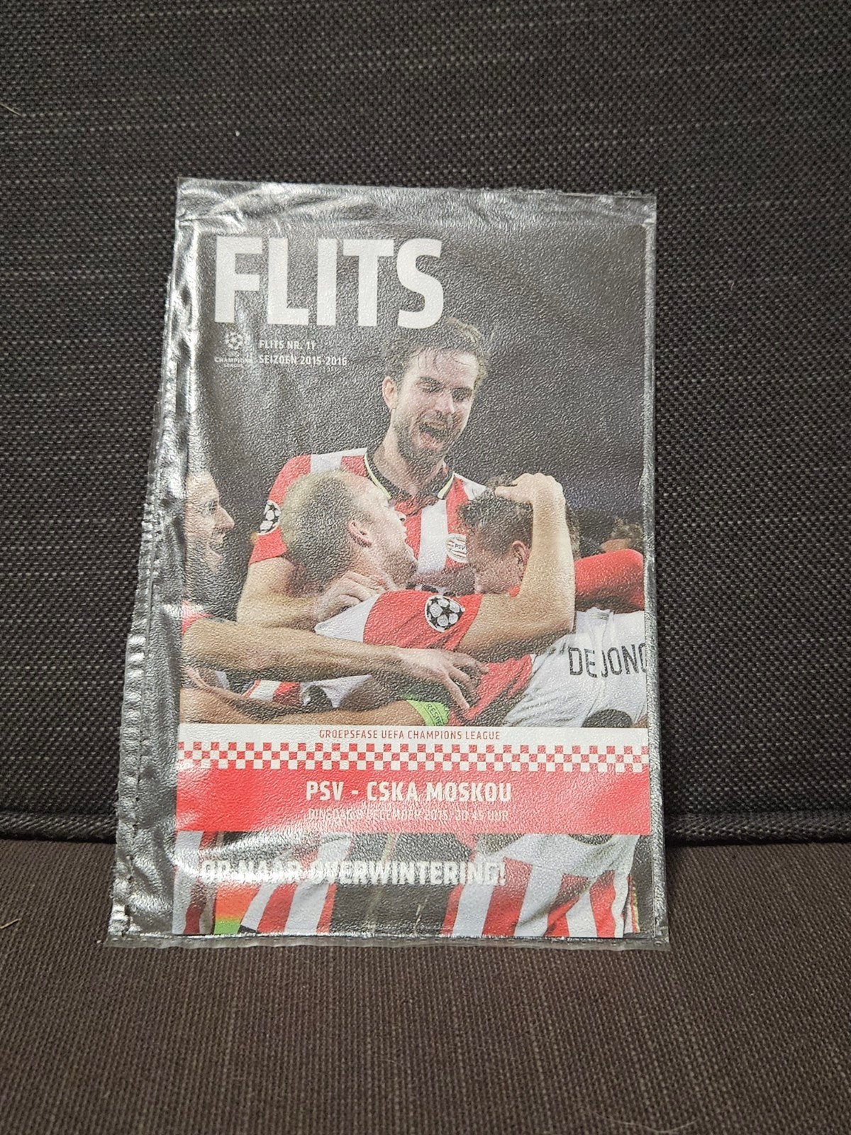 PSV - CSKA Moskou Flits Magazine (2015-2016), Ophalen of Verzenden, Gebruikt, PSV, Boek of Tijdschrift