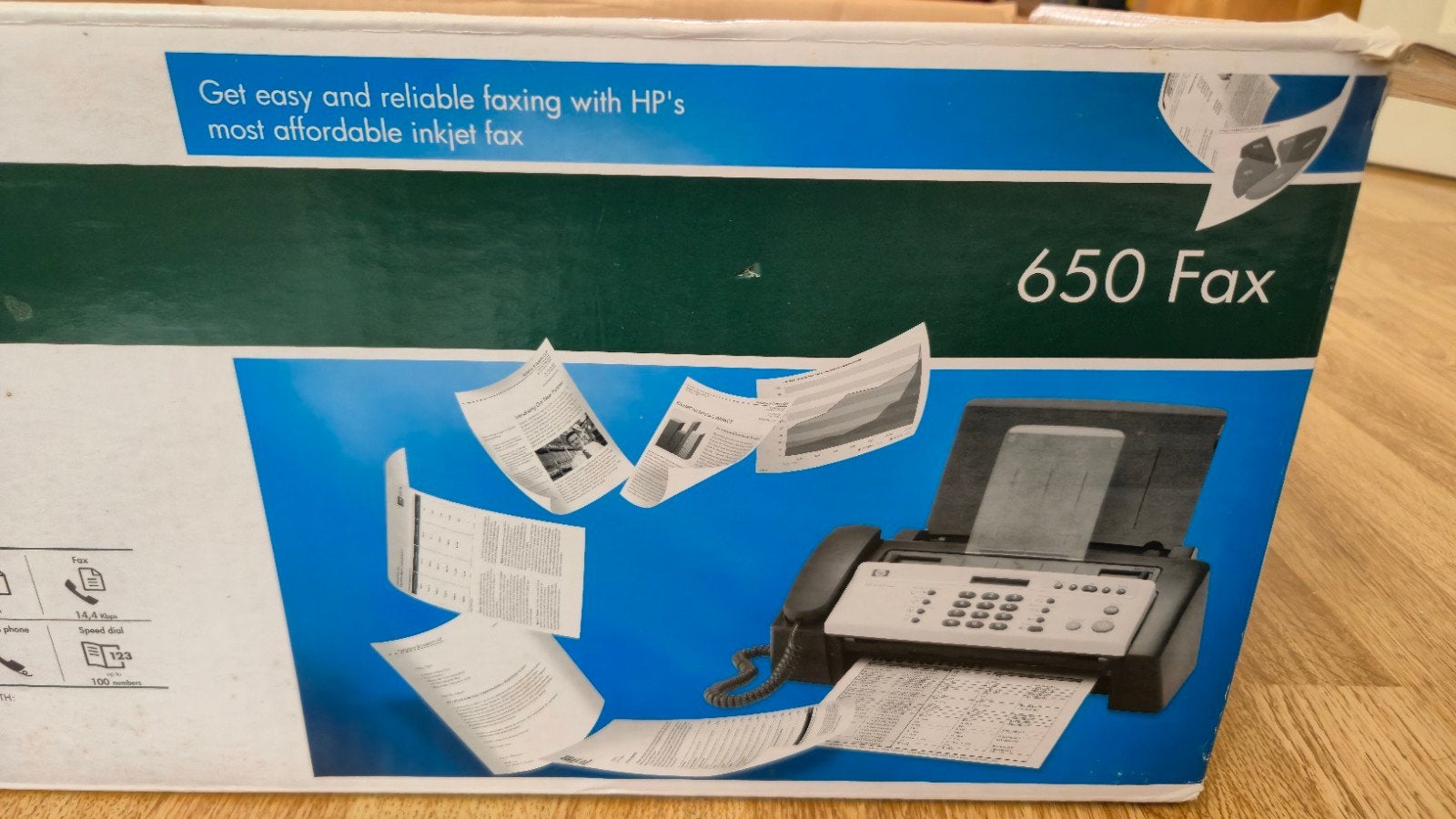 HP 650 Fax NOS – Nieuw uit oude voorraad – Compleet in doos, Telecommunicatie, Ophalen of Verzenden, Nieuw
