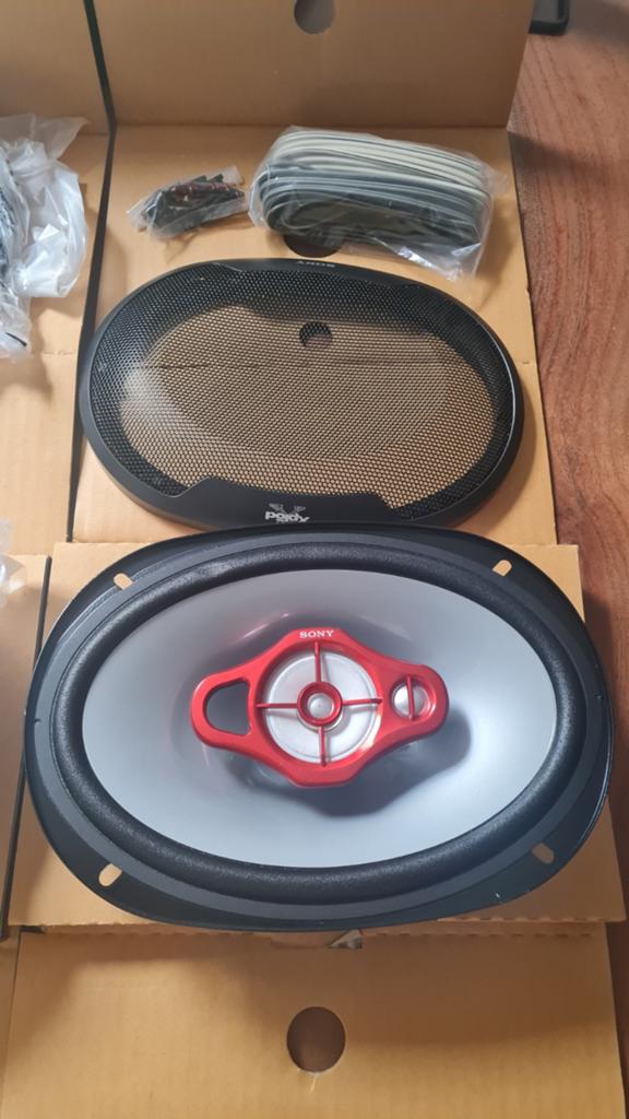 Sony Xplod 3 weg speakers, Ophalen of Verzenden, Nieuw