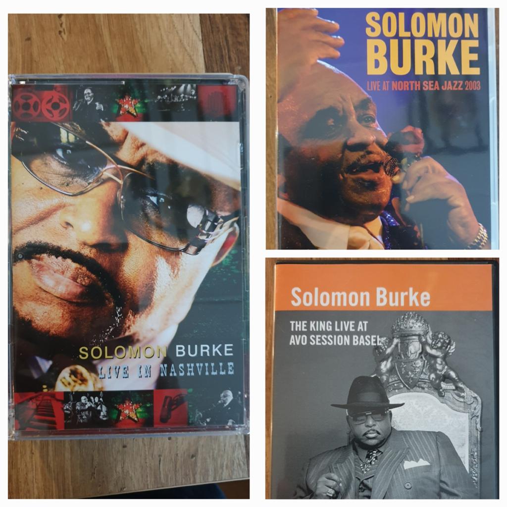 Solomon Burke 3x, Alle leeftijden, Ophalen of Verzenden, Zo goed als nieuw