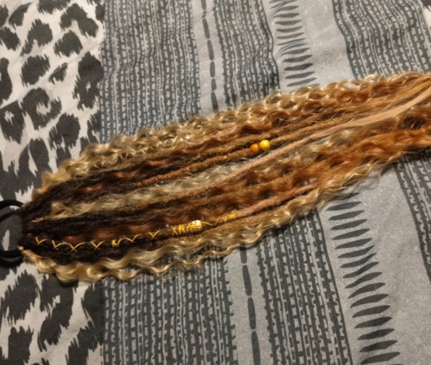 Dreadlocks op elastiek, Wavy, Braids, Ponytail, Ophalen of Verzenden, Nieuw