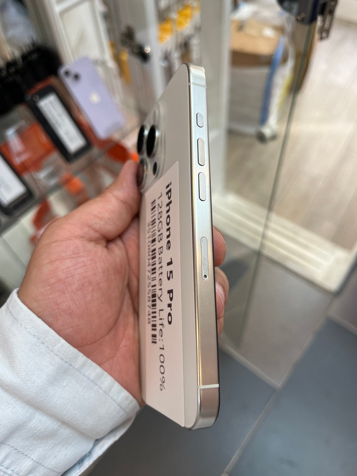 iPhone 15 Pro - Nette staat, nieuwe batterij, incl. oplader, Telecommunicatie, Mobiele telefoons | Apple iPhone, Apple, Ophalen of Verzenden