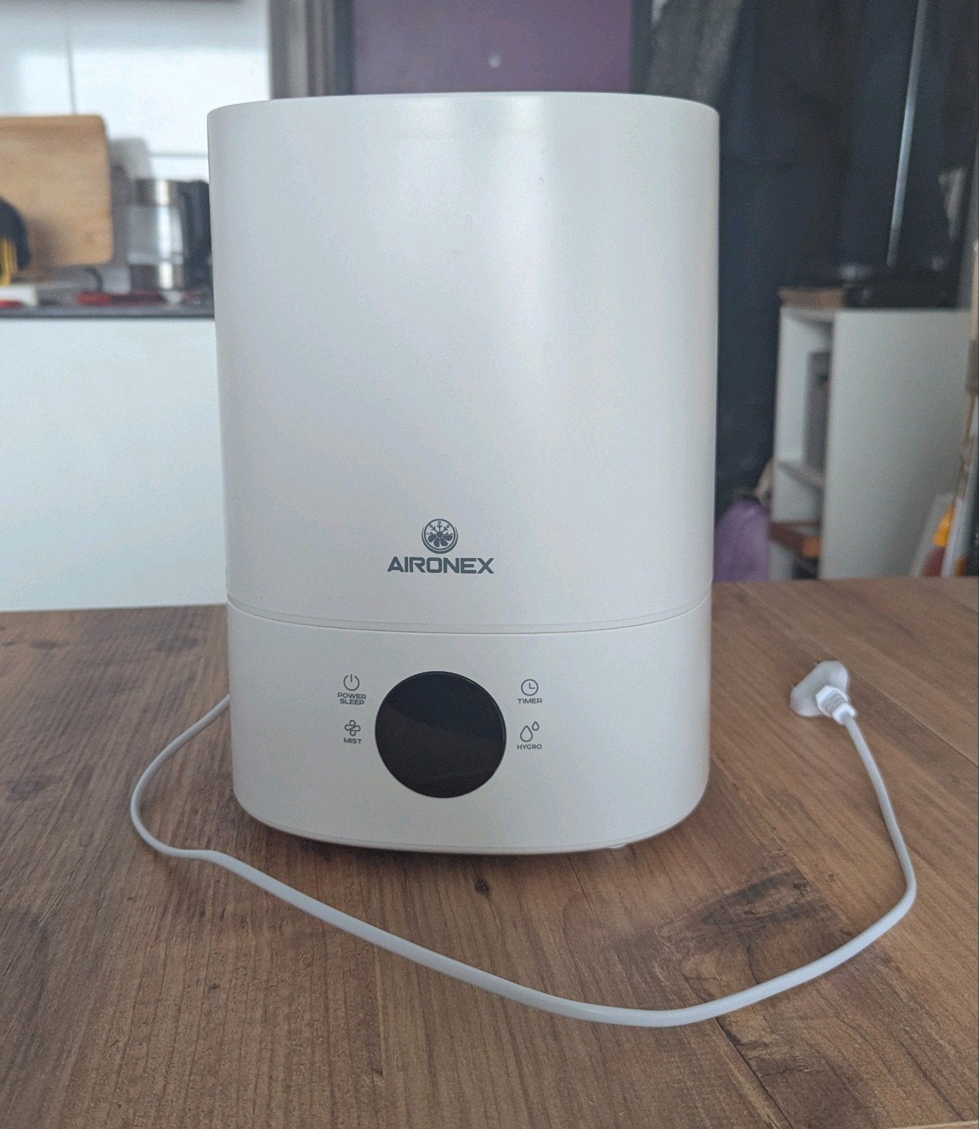 Aironex Humidifier + Aroma diffuser 30sqm, Ophalen of Verzenden, Zo goed als nieuw, Luchtbevochtiger