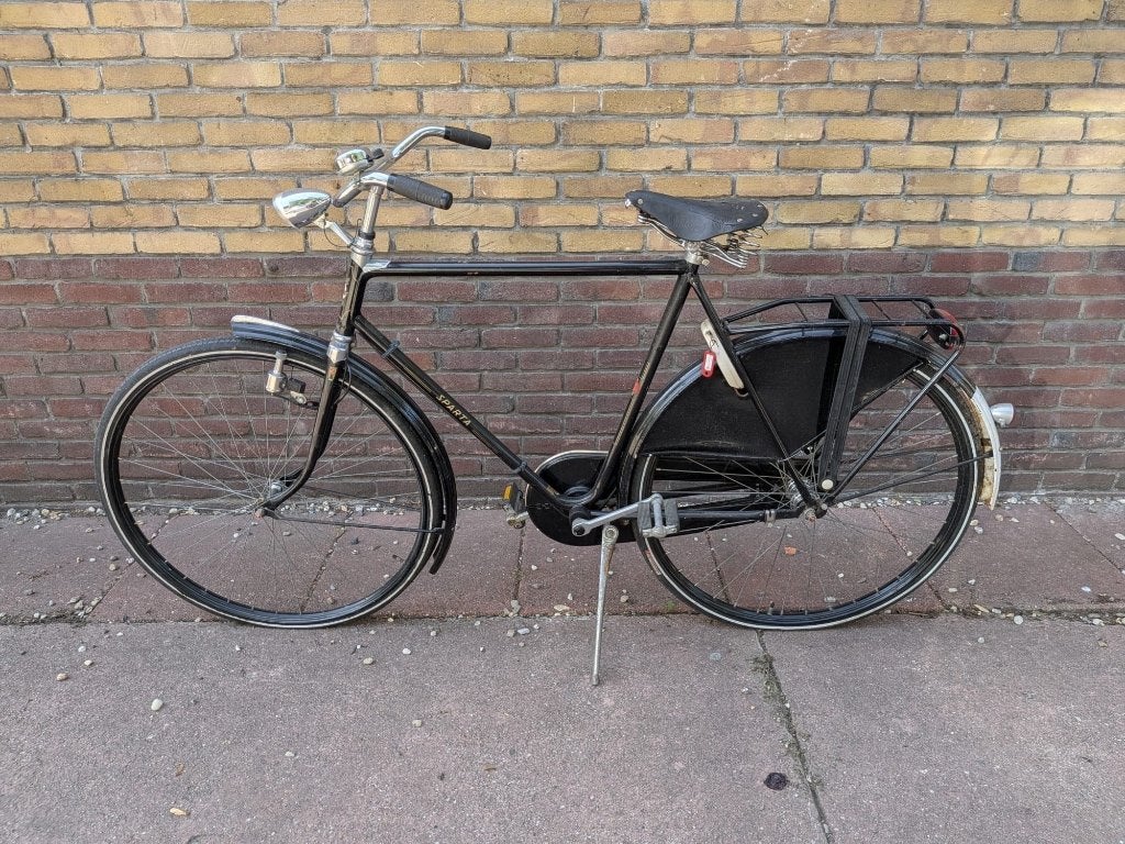 Vintage Sparta, Fietsen en Brommers, Ophalen, Gebruikt, Staal, Stadsfiets
