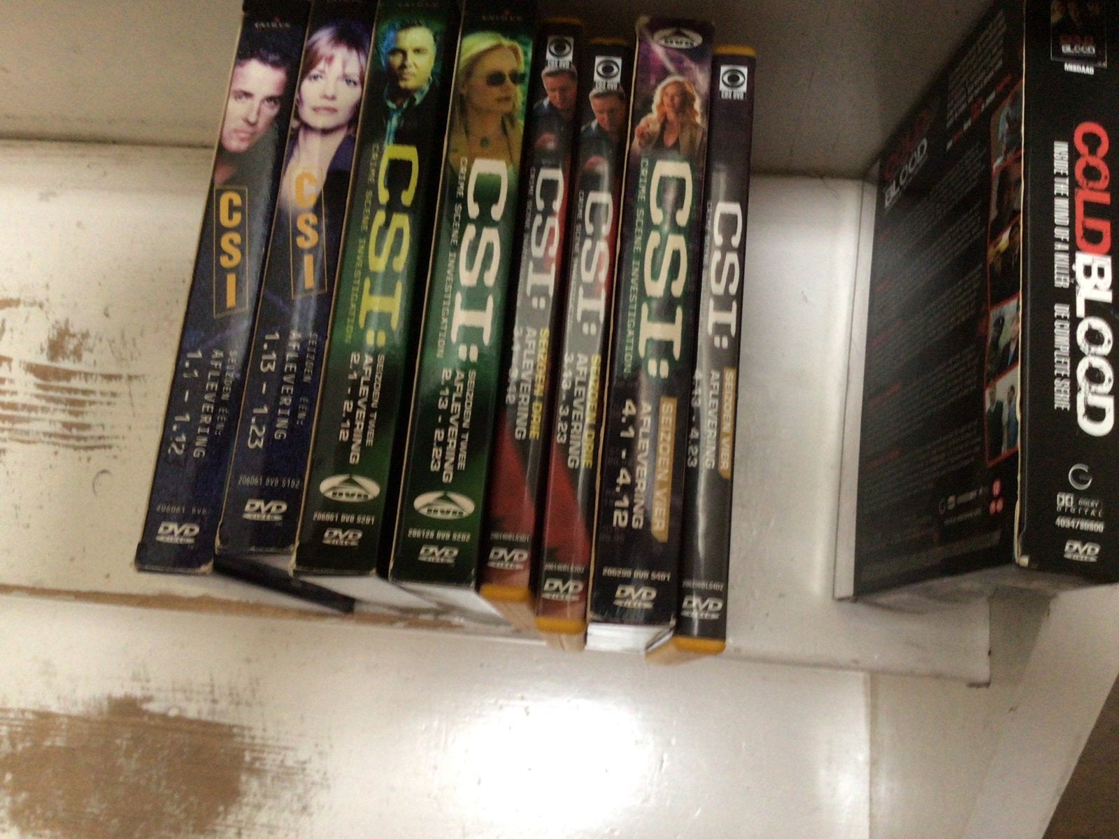 Diverse DVD Boxsets: CSI, Magnum P.I., Kojak, Cold Blood, Cd's en Dvd's, Dvd's | Tv en Series, Nederlands, Vanaf 12 jaar, Gebruikt