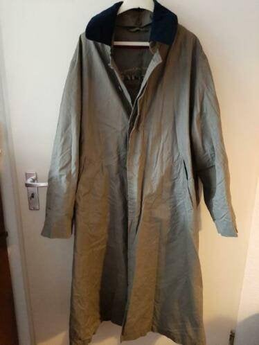 emilio sandrini raincoat maat 50, Ophalen of Verzenden, Zo goed als nieuw, Maat 48/50 (M), Blauw